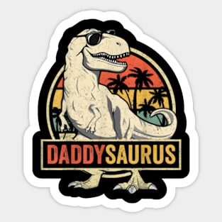 Dadasaurus Father's Day T-Rex Dinosaur Sticker